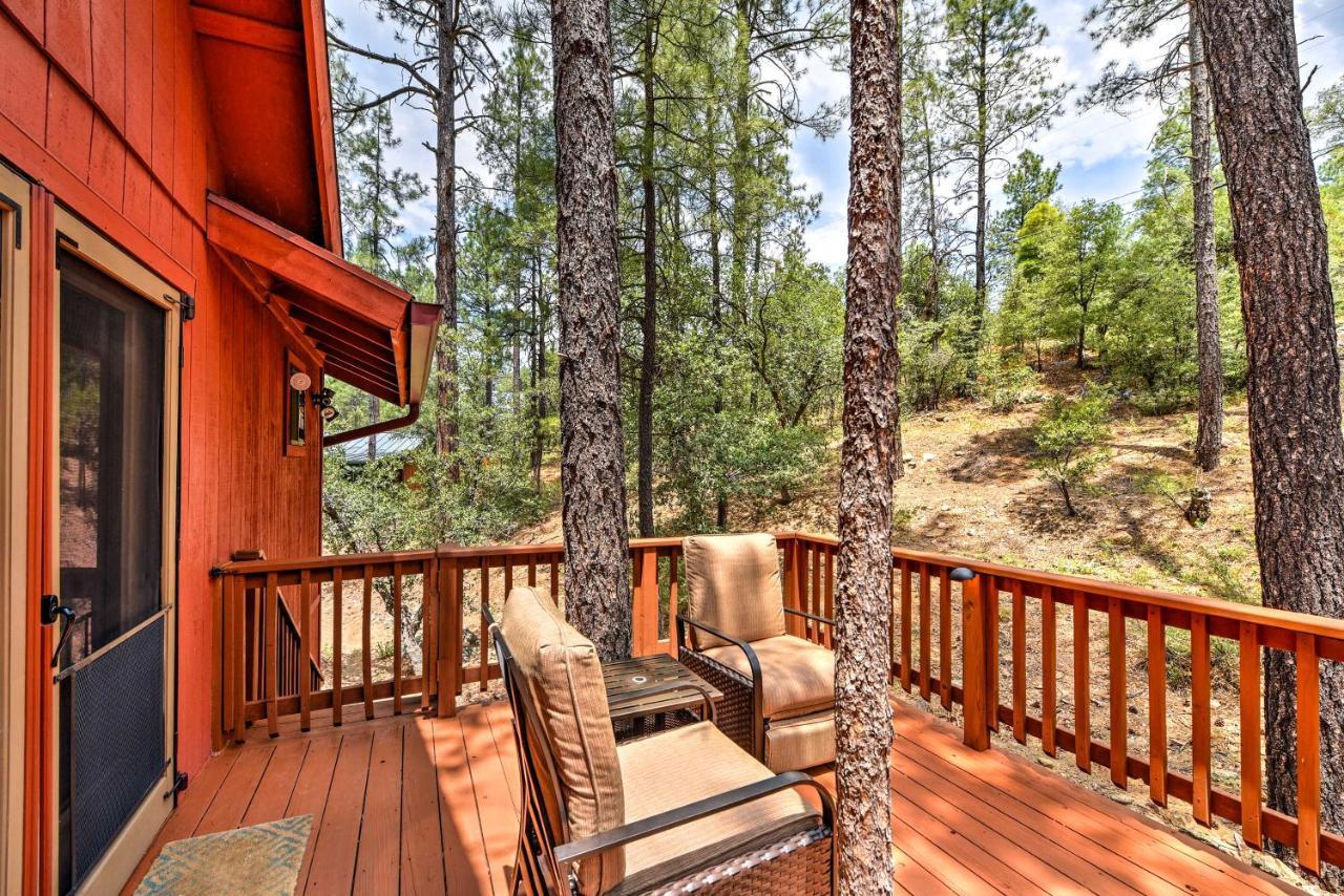 Prescott Cabin With Beautiful Forest Views And Deck! Eksteriør bilde