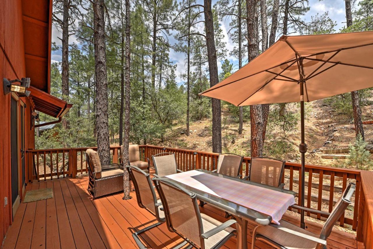 Prescott Cabin With Beautiful Forest Views And Deck! Eksteriør bilde