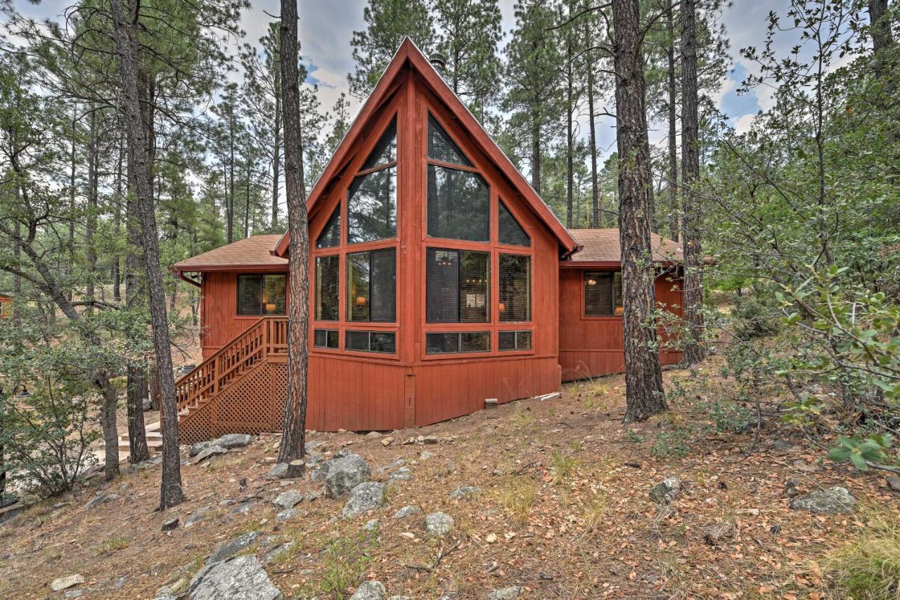 Prescott Cabin With Beautiful Forest Views And Deck! Eksteriør bilde