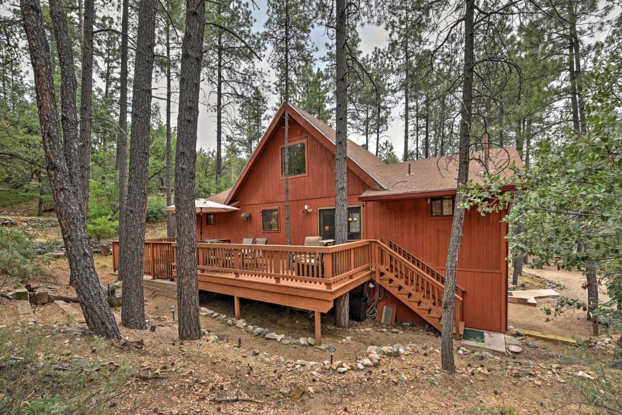 Prescott Cabin With Beautiful Forest Views And Deck! Eksteriør bilde